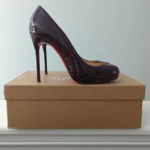 Christian Louboutin Filo 120 plum